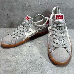 NEW Onitsuka Tiger DD Trainer Gum White/Red Womens Size 6.5